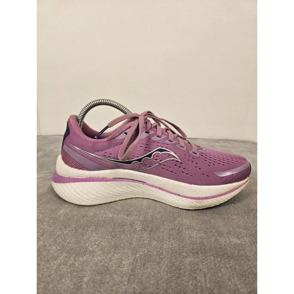 Saucony Endorphin Speed 3 Womens 7 Purple Running Shoes S10756-38 PWRRUN PB...